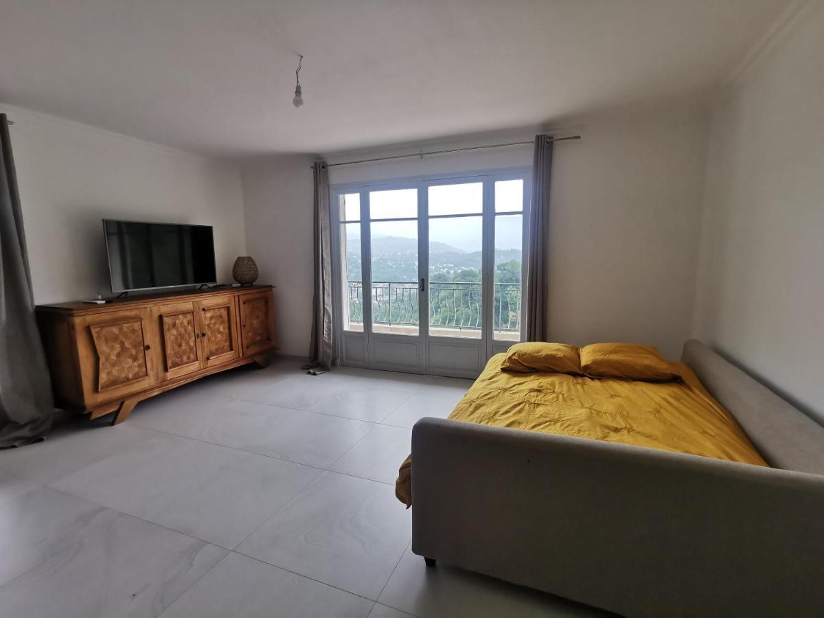 Sejour En Pleine Nature, Vue Imprenable, Jacuzzi Contes  Exterior foto